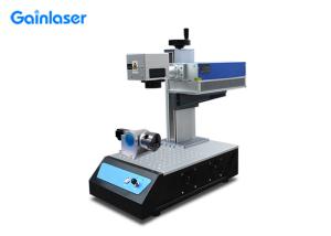 China Desktop 2000mm/S AC220V Leather Laser Marking Machine wholesale