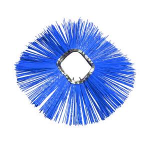 China Custom Poly Bristle Wafer Ring Sweeper Broom Brushes wholesale