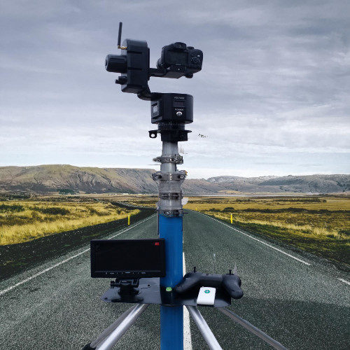 Telescoping 30ft 9M Sport Scope Endzone Camera System