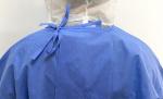 Breathable Blue Level 4 SMS Disposable Surgical Gown For Surgeon Doctor