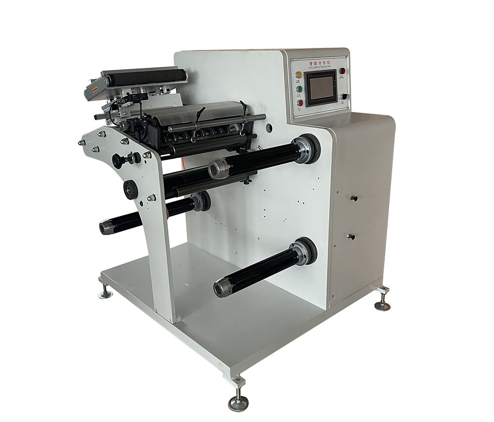 Paper Label Die Cutting Automatic Slitting Machine With Ultrasonic Web Guide 350mm