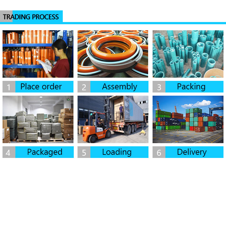 High Pressure Hydraulic Shaft Seal TCN Type NBR Rubber Oil Seal For Construction Site