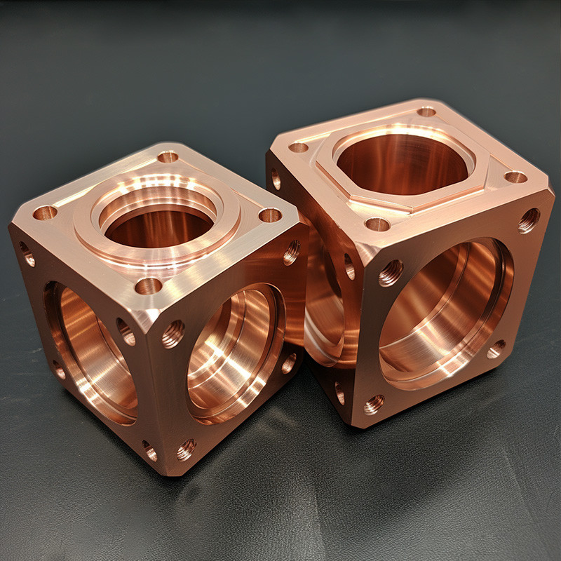Custom Copper Parts CNC Lathe Machine Parts CNC Machining Parts Milling Service