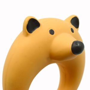 China Eco Friendly BB Whistle Fox Latex Soft Squeaky Dog Ball wholesale
