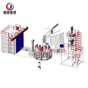 China 20000L Bi Axial Rotary Molding Machine Anti Deformation wholesale