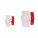 PVC Control Ball Valves for Agricultural ASTM/DIN/ASNZ/JIS Standard Socket