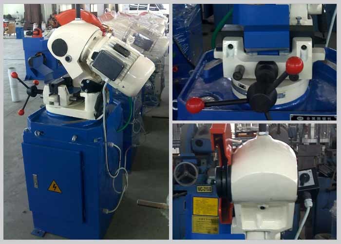 Energy Saving Pipe Cutting Equipment , Stainless Steel Tubing Cutter Machine