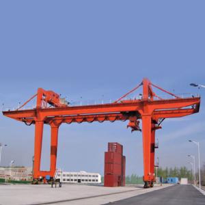 China Mobile Container Gantry Crane Heavy Capacity Electric Double Girder wholesale