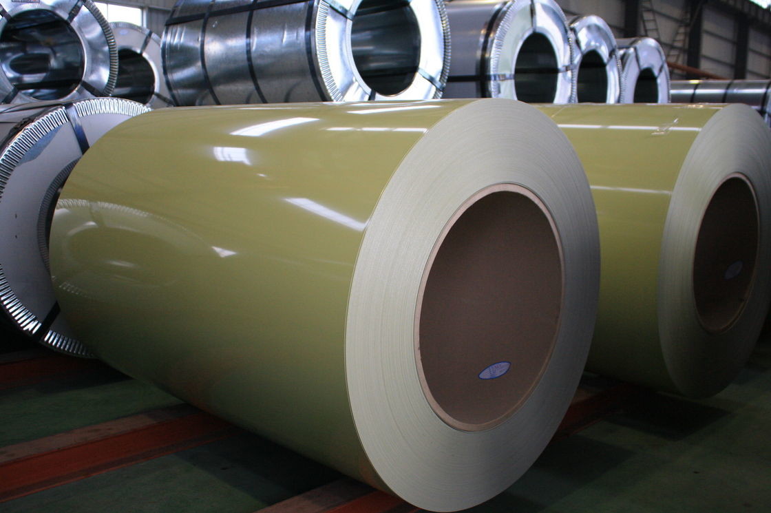 Multi Color Coated Steel Coil , Roofing Sheet Hot Dip Galvanized Coils