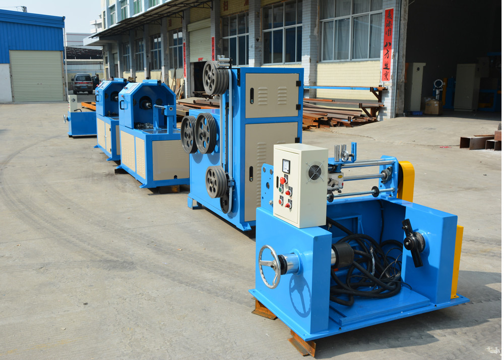 High Speed Three Layers Cable Tapping Machine Wire Wrapping Production Line