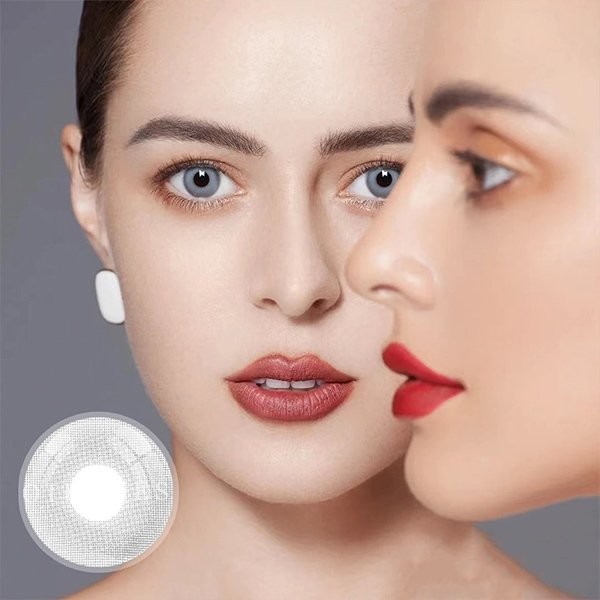 Gray Colored Contact Lenses Yearly Private Label Eye Color Lens