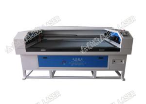 China Positioning Accuracy Cnc Leather Cutting Machine Double Head 1600×1000mm Working Area wholesale