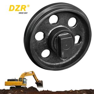 China JM02 HRC53-57 Cast Excavator Front Idler For Original Manufacturer wholesale