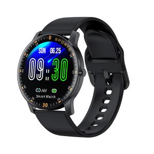 China Round Touch Screen Pedometer Heart Rate Monitor Smartwatch wholesale