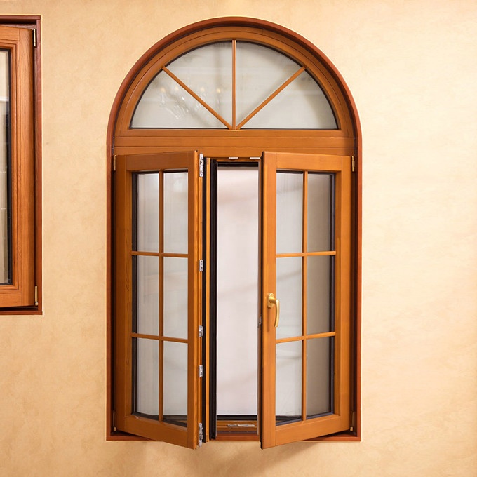 Beautiful Wood Grain Aluminum Extrusion T3-T8 Aluminum Window Frame Extrusions