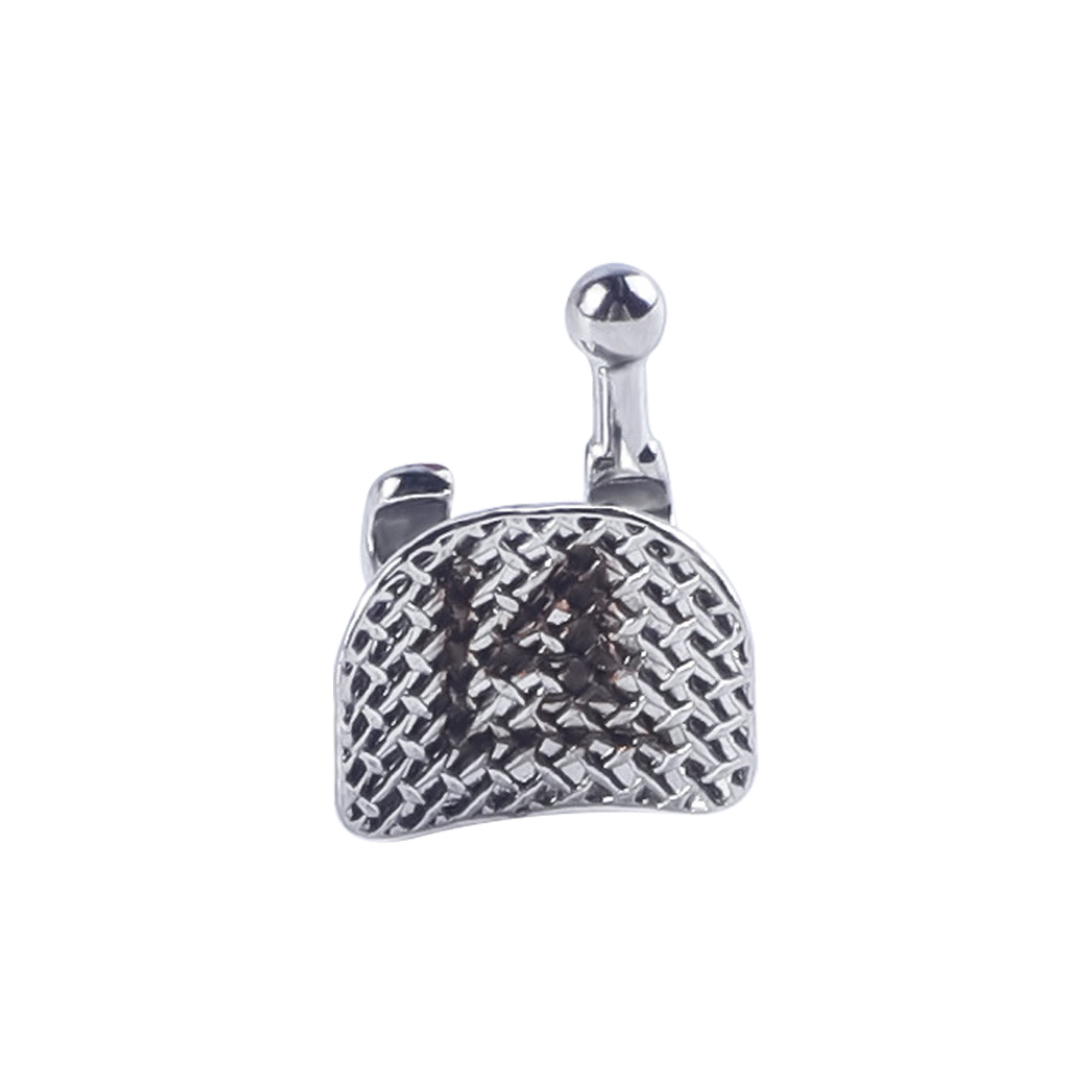 MIM Mesh Base Mini Roth MBT Orthodontic Bracket 0.022 0.018 No Hook 3 WH 345 WH Laser Mark No Laser Mark