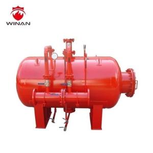 China Horizontal 15000L 12000LPM Fire Fighting Bladder Tank 12 Bar wholesale