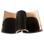 Roofing material black glazed Japanese roof tiles