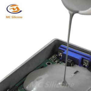 China 160 Electronic Potting Silicone Rubber Flame Resistant Gray wholesale