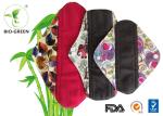 Red / Black Waterproof Changing Pad Anti Bacterial Charcoal Bamboo Founded