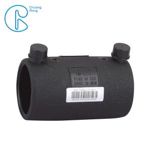 China Black PN16 Hdpe Electrofusion Coupling For Water / Gas / Oil wholesale