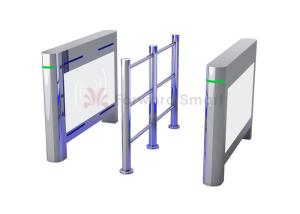 China Security Passage Waist Height Supermarket Entrance Turnstile wholesale