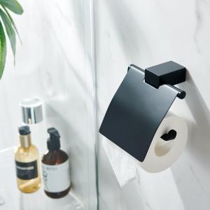 China Brushed Steel Toilet Roll Holder Wall Mount Sanitary Ware wholesale