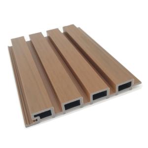 China Waterproof B1 Fireproof Wpc Wallpanel Wood Composite Fluted Outdoor wholesale
