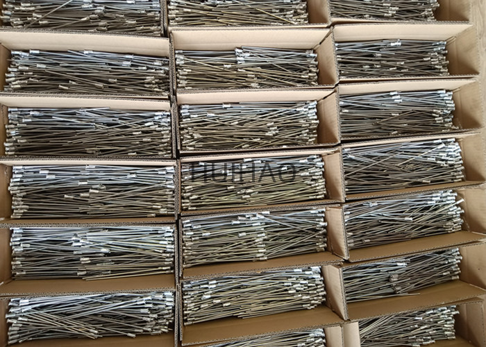Copper Coated / Galvanized Steel Bimetallic Weld Pins With Self Locking Washer
