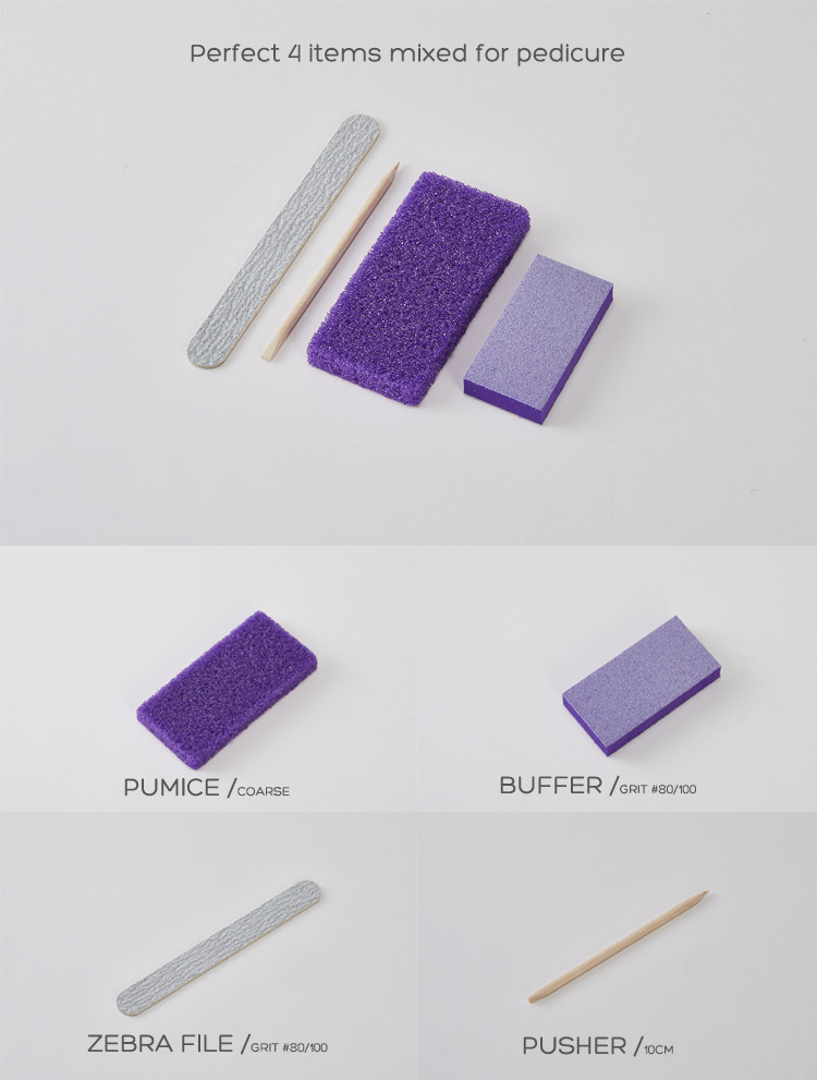 Disposable Pedicure Kit, pumice sponge
