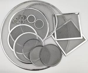 China Perforated Round Metal Filter Porous Stainless Steel Discs High Temperature Resistance wholesale