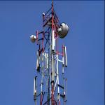 Gsm Base Station Vhf Uhf Radio Communication Antenna 3 Legged Tubular Steel