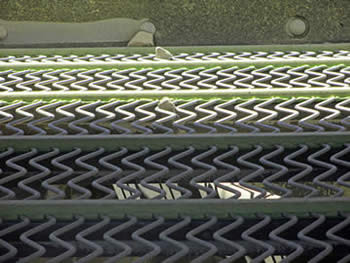 Anti Blocking Poly Ripple Self Cleaning Screen Mesh For Aggregate Processing