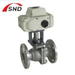 Explosion Proof Stainless Steel Electric Flange Ball Valve 90° Rotary Ball Valve