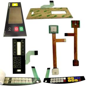 China Customized PET Membrane Switch For Home / Industrial / Medical wholesale