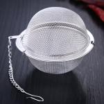 7cm Ball Shape Stainless Steel Tea Strainer Food Grade