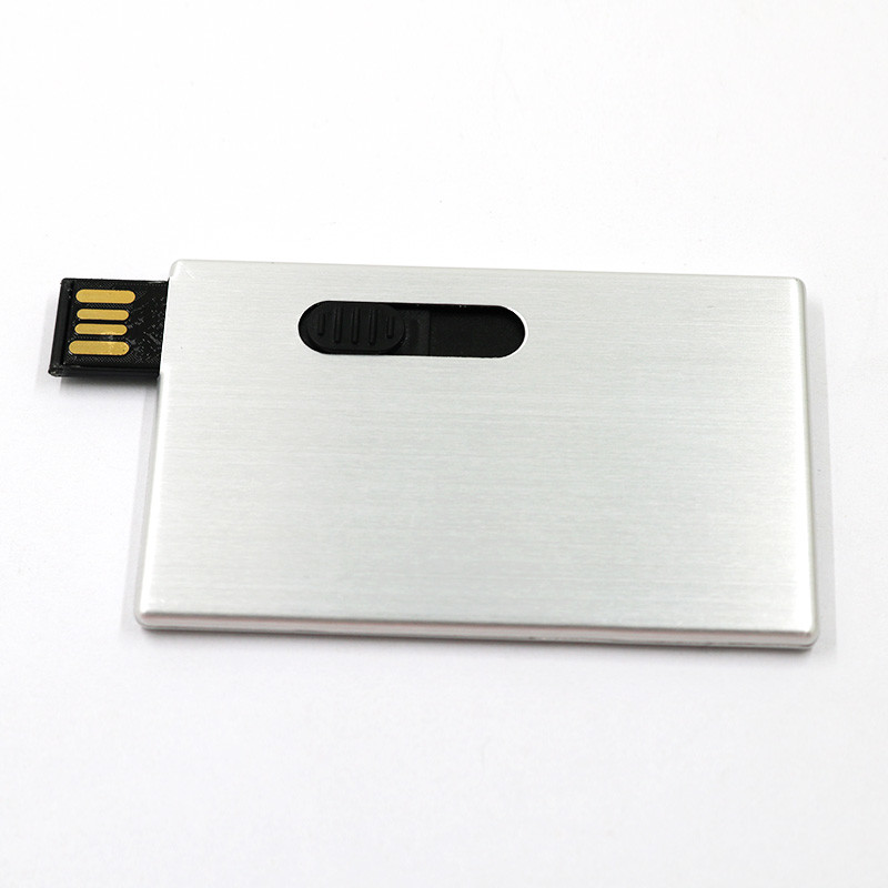 Waterproof Ultra Thin Credit Card Usb Flash Drive 2.0 15MB/S 128GB