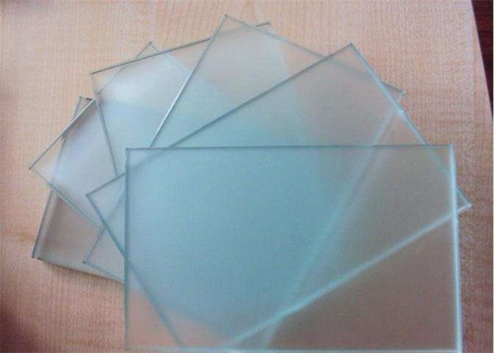 Translucent Sandblasted Frosted Glass Sheets 4mm - 12mm Thickness For Bright Interiors