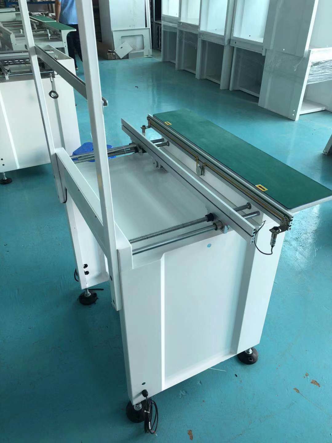 SMT Speed Adjustable PCB Inspection Conveyor PLC Control System