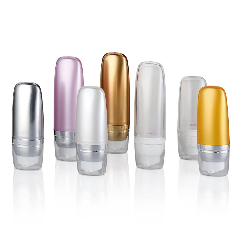 30ml Firm Plastic Lotion Bottles Acrylic Cosmetic BB Sunshine Cream Pump Bottles
