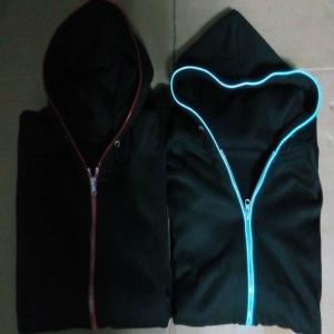 China 2015 party el hoodies/ led hoodies/ el wire hoodies wholesale
