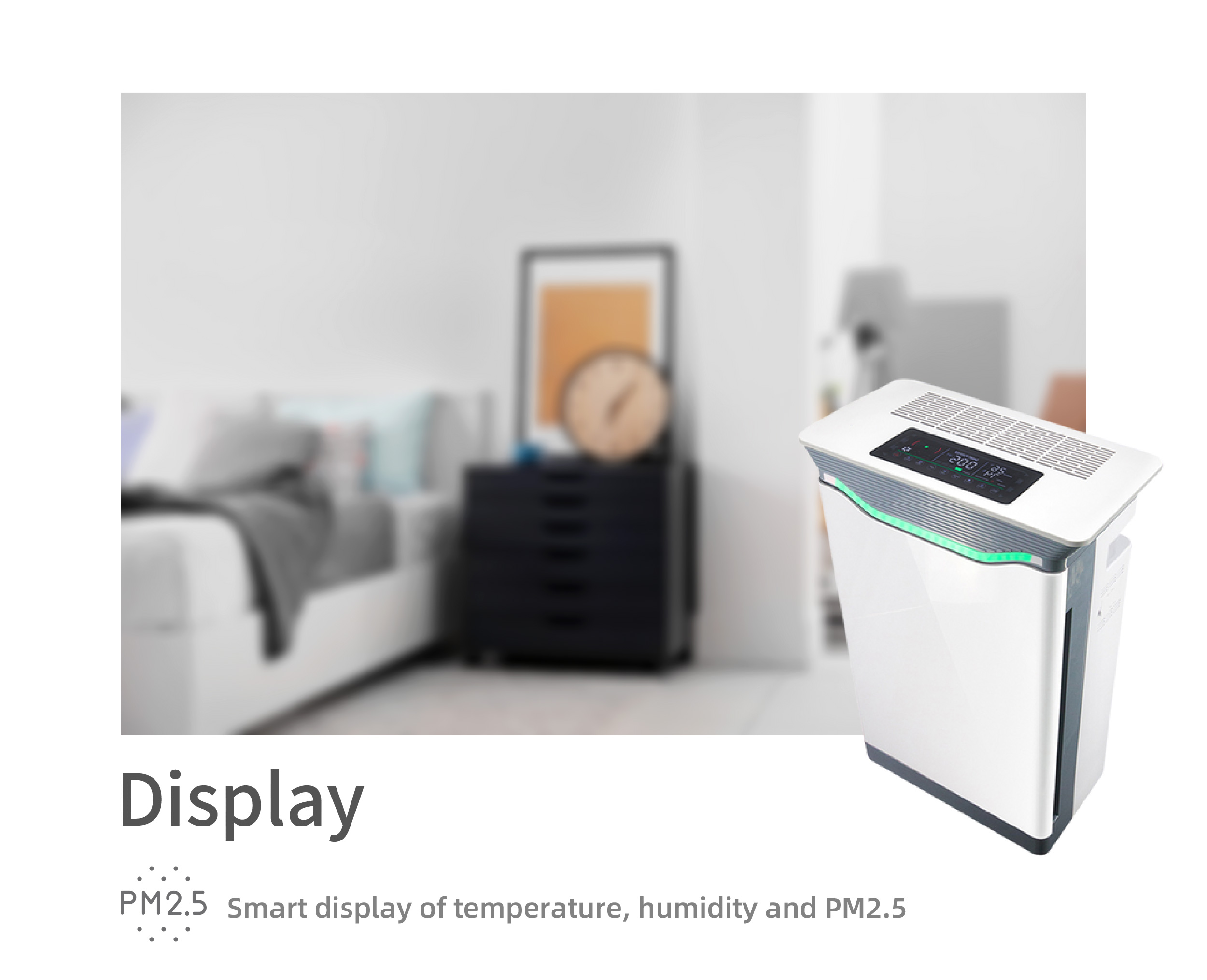 HOMEFISH OEM Air Scent Diffuser HEPA Filter Smart Air Purifier 220V