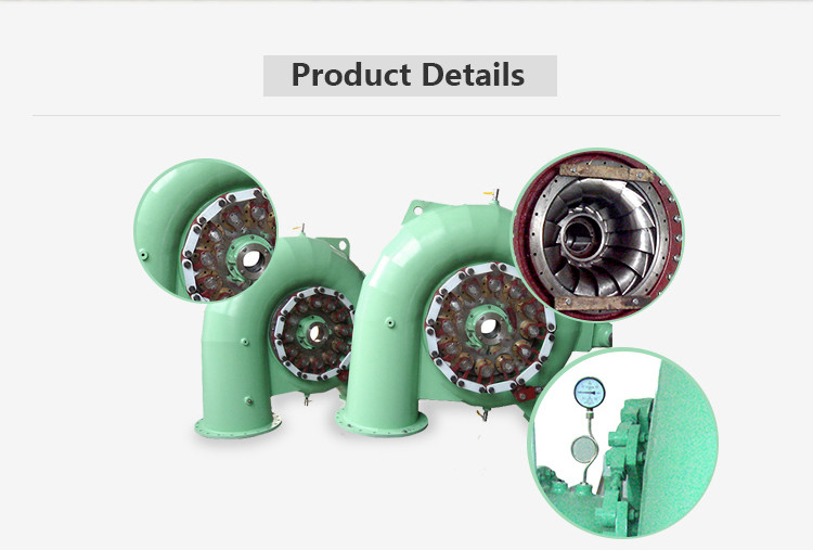 Mini Francis Turbine Generator , Hydroelectric Power Turbine High Efficiency