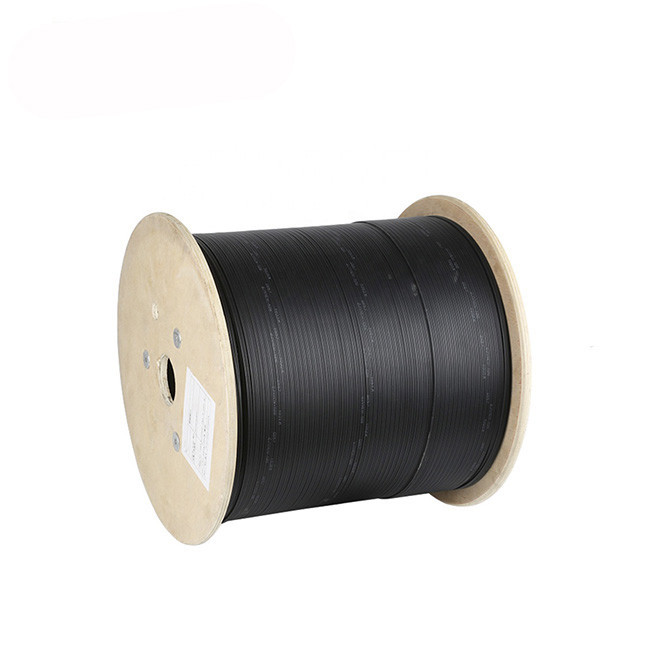 FTTH 2 Core Outdoor Self-Supporting Steel Wire Drop Ftth Fiber Optic Cable