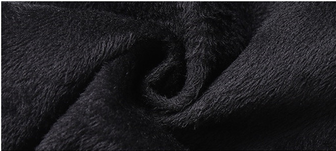 Heavy Thick Brushed Woven Grey Denim Fabric Winter Design 178CM