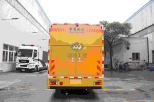 China Diesel 500mm Wheelbase 6.8L 300KW Power Supply Vehicle wholesale