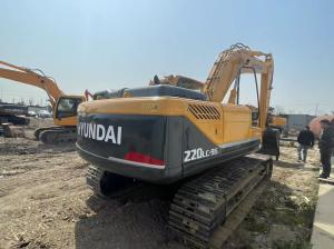 China Korean 22ton Used Hyundai Excavators 220 Heavy Hydraulic Backhoe 2nd Hand Diggers wholesale