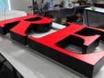 PVC Lobby 3d Channel Letters 5MM Acrylic Illuminated Signage Letters