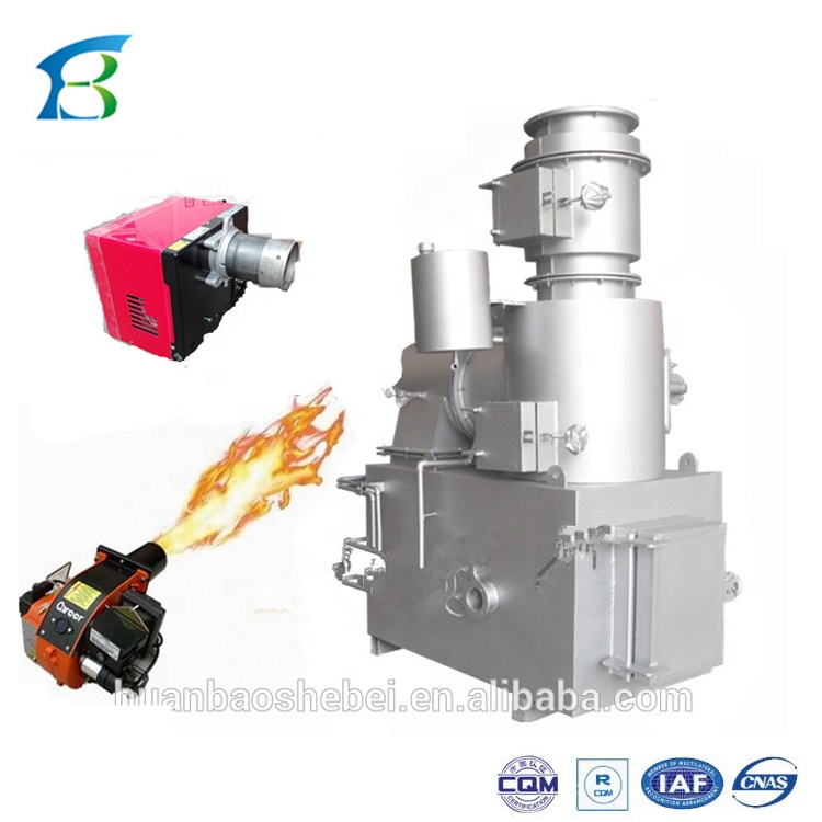 Refuse Collector 20-500kh/time Solid Waste Industrial Pet Animal Carcass Incinerator