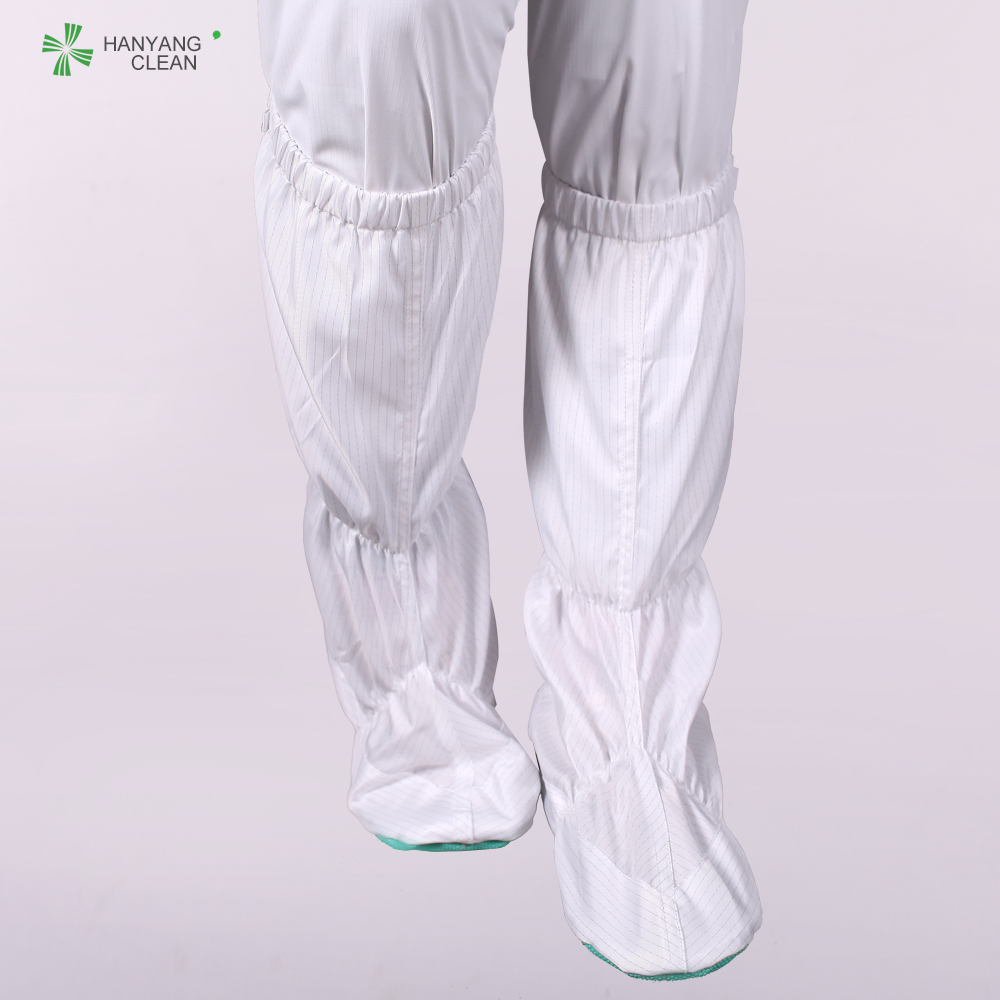 Unisex ESD Cleanroom soft soled Antistatic safety boots for electronic factory